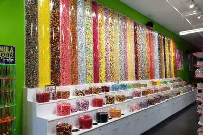 crave golf club candy wall