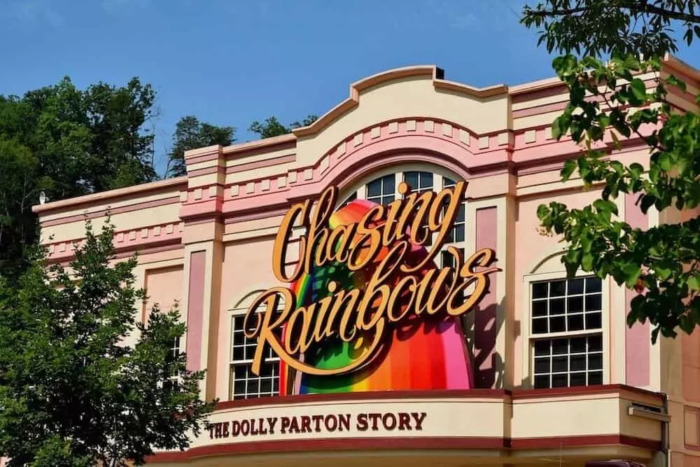 chasing rainbows museum in pigeon forge