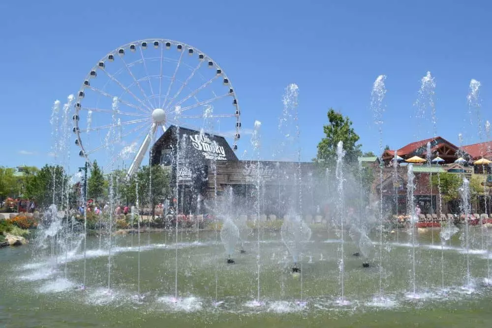 Fountain at the Island