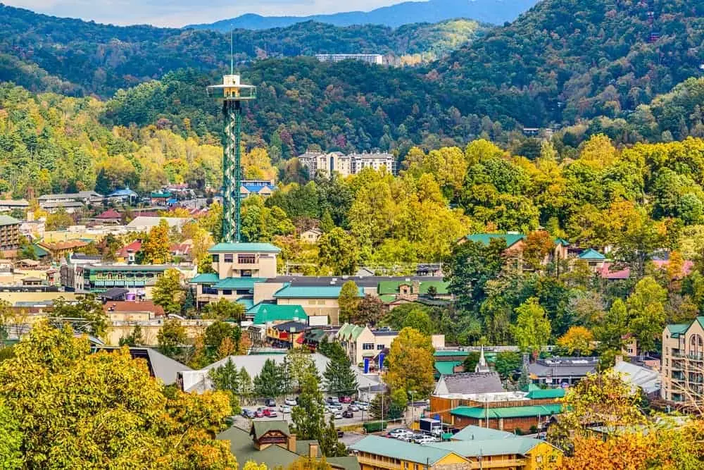 Beautiful photo taken near our cabin rentals close to downtown Gatlinburg.