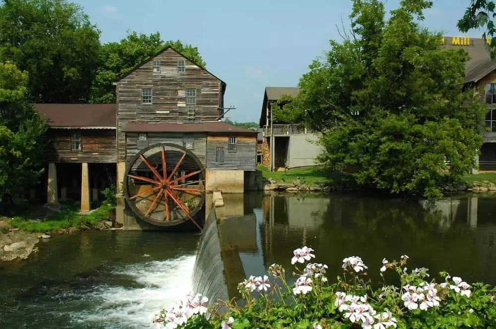 The Old Mill attraction in Pigeon Forge