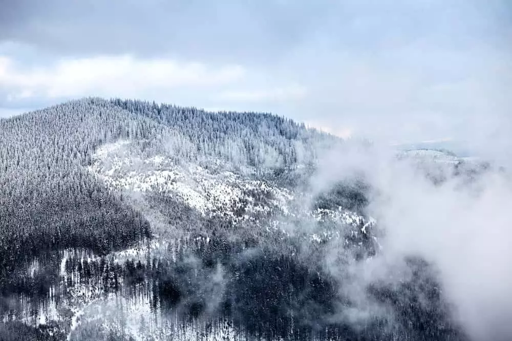 winter in the Smoky Mountains