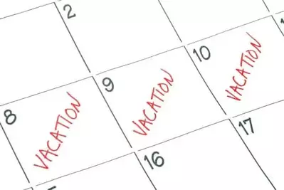 Smoky Mountain vacation calendar