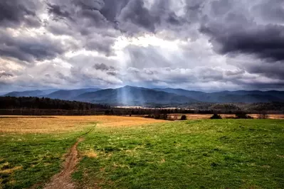 Cades Cove in the Great Smoky Mountains National Park