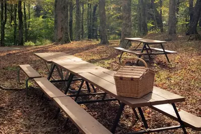 picnic-tables-mountains