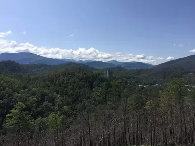Smoky Mountains from Crockett Mountain
