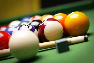 pool balls in vacation cabin rentals in Pigeon Forge TN