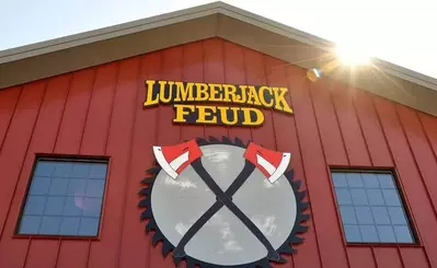 Lumberjack Feud close up