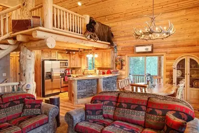 large secluded Galtinburg cabin rental