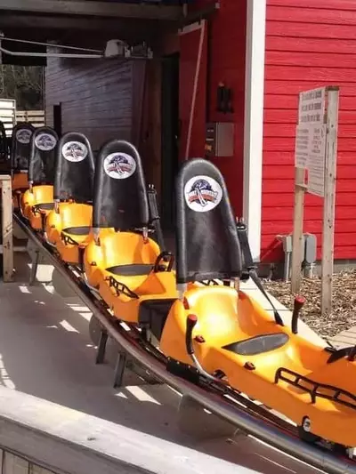 Alpine roller coaster in Gatlinburg