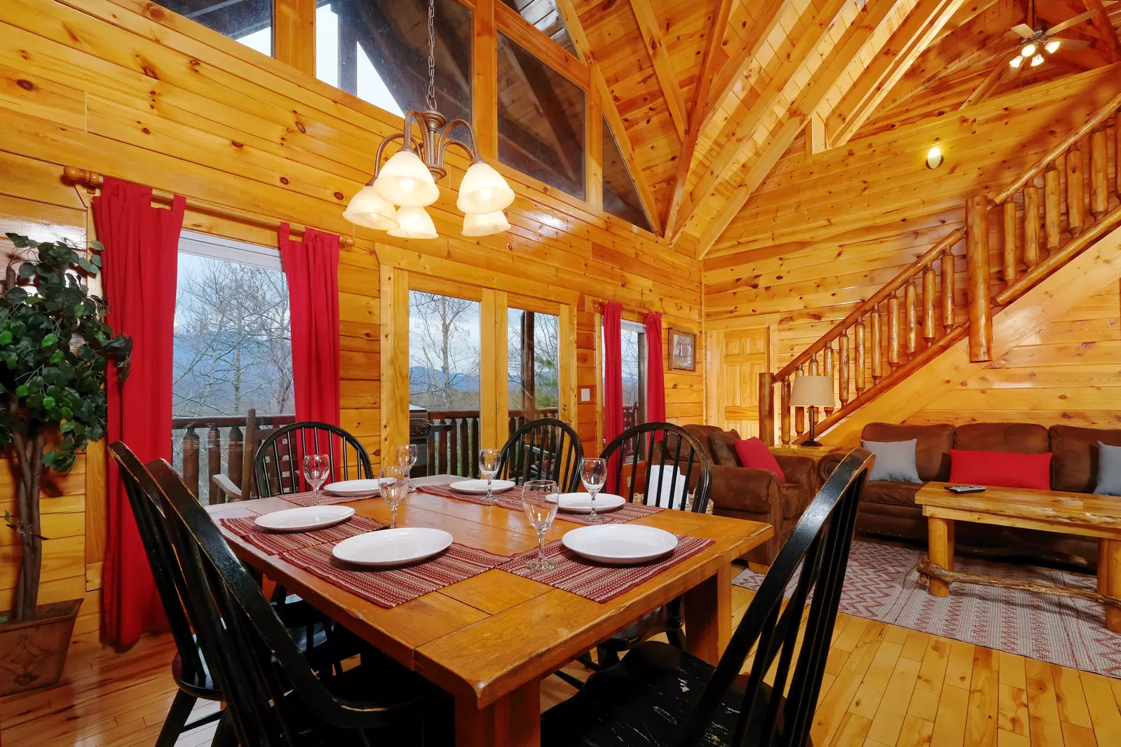 3 Bedroom Cabin Rental in Sevierville Summit View