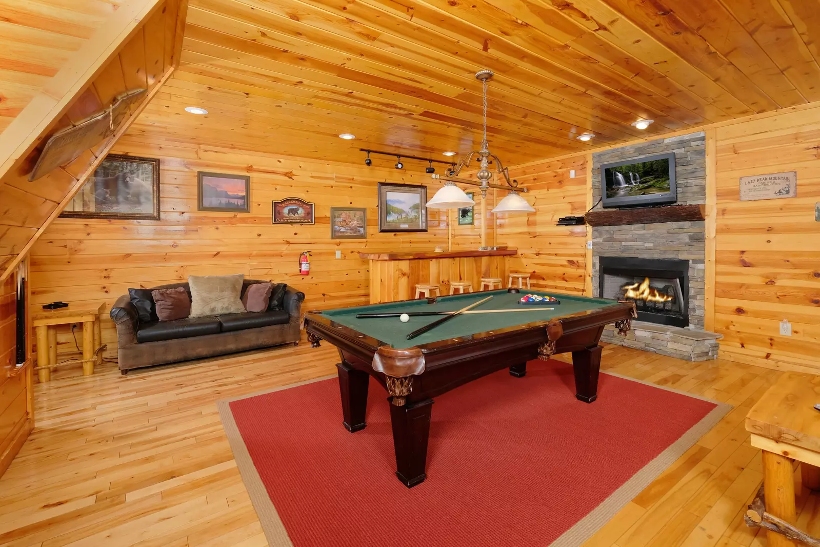 3 Bedroom Cabin Rental in Sevierville Summit View