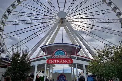 The Great Smoky Mountain Wheel is one of the most romantic things to do in Pigeon Forge