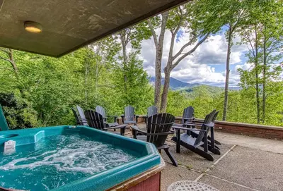 breezeway is one of our top gatlinburg cabins with mountain views