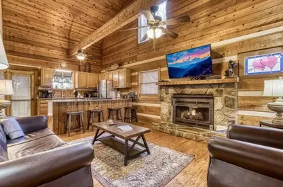 garden of eden is one of the best 2 bedroom cabins in pigeon forge tn