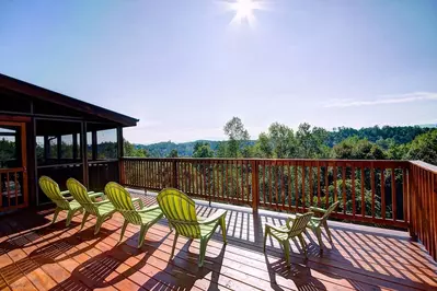 big bear lodge is one of our gatlinburg cabins with mountain views
