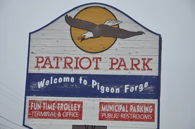 visiting patriot park is one of the pet friendly things to do in pigeon forge