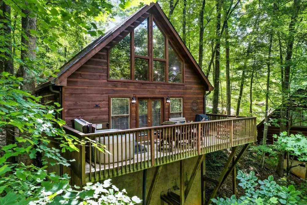 Bearied Treasure is one of the best 2 bedroom cabins in Sevierville