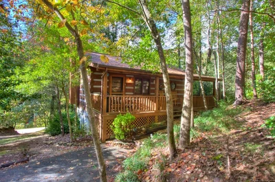 sweet seclusion is one of our 1 bedroom cabins in Gatlinburg TN