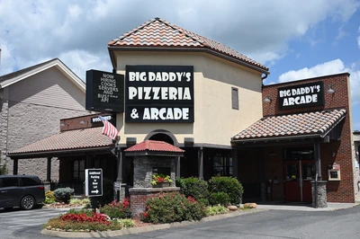 Big Daddy's Pizzeria is one of the top family friendly restaurants in Gatlinburg and Pigeon Forge