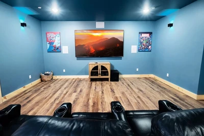 valley vista is one of our gatlinburg cabins with home theaters