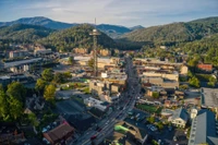 downtown during Gatlinburg TN trip