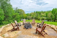 moonshine and fire is a 4 bedroom cabin in Gatlinburg