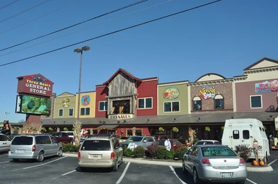Three Bears General Store is a top place to see bears in the Smoky Mountains
