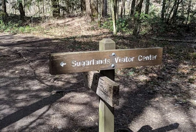 Sugarlands Valley Nature Trail is one of the easy hiking trails in the Smoky Mountains