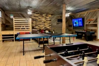 the game room at all-american keeps kids entertaining at our cabins in Pigeon Forge and Gatlinburg