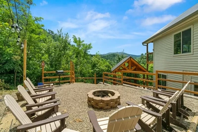 out of the ashes is one of our 3 bedroom cabins in Gatlinburg