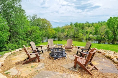 moonshine and fire is one of our Pigeon Forge cabins near the Parkway