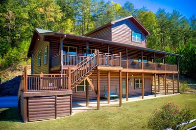 seasonal memories is one of our secluded cabins in Pigeon Forge