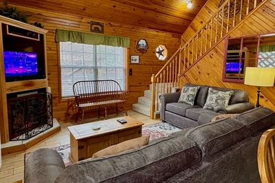 bear paw is one of our secluded cabins in Pigeon Forge