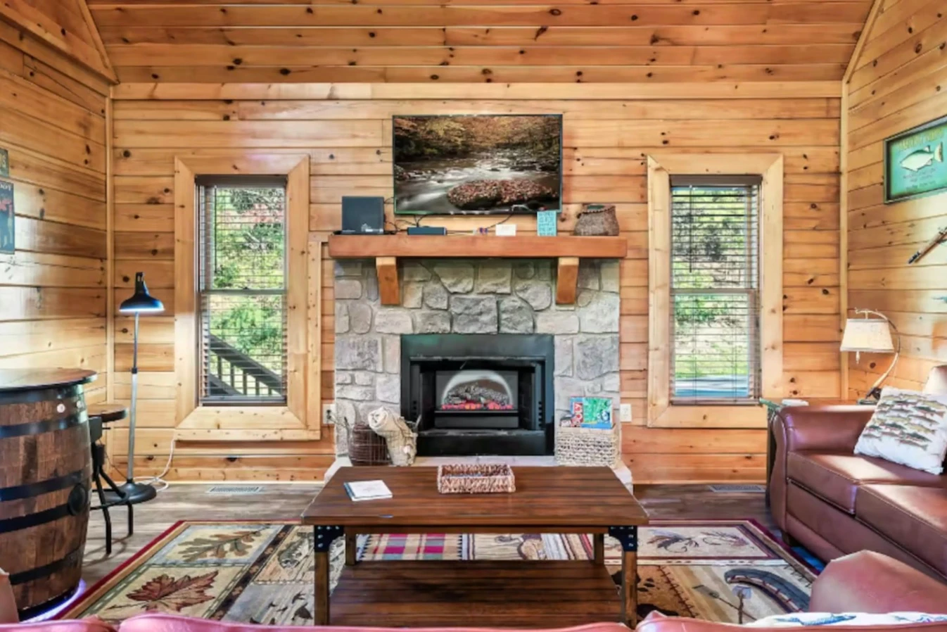 Cabin By The Creek