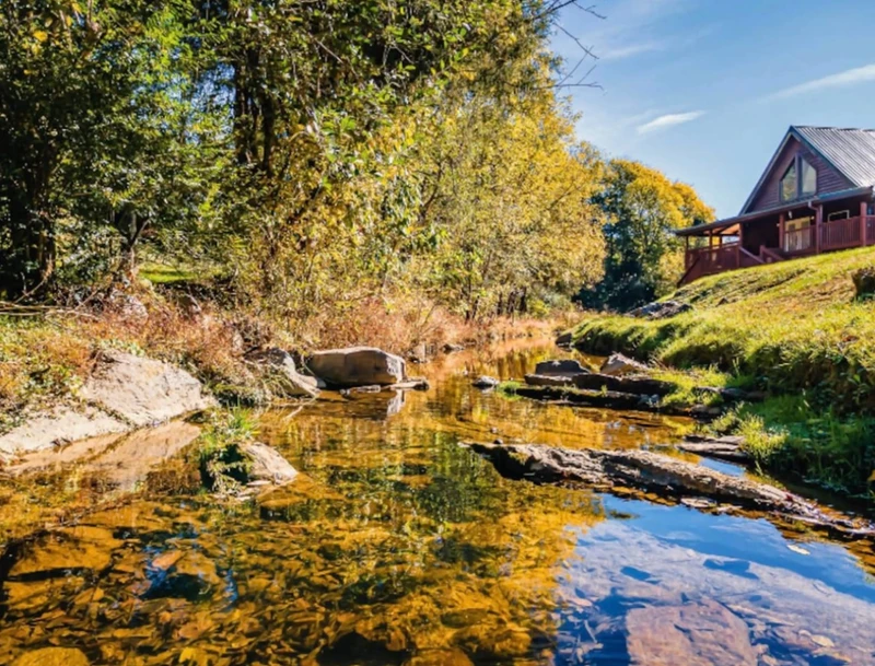 Cabin By The Creek