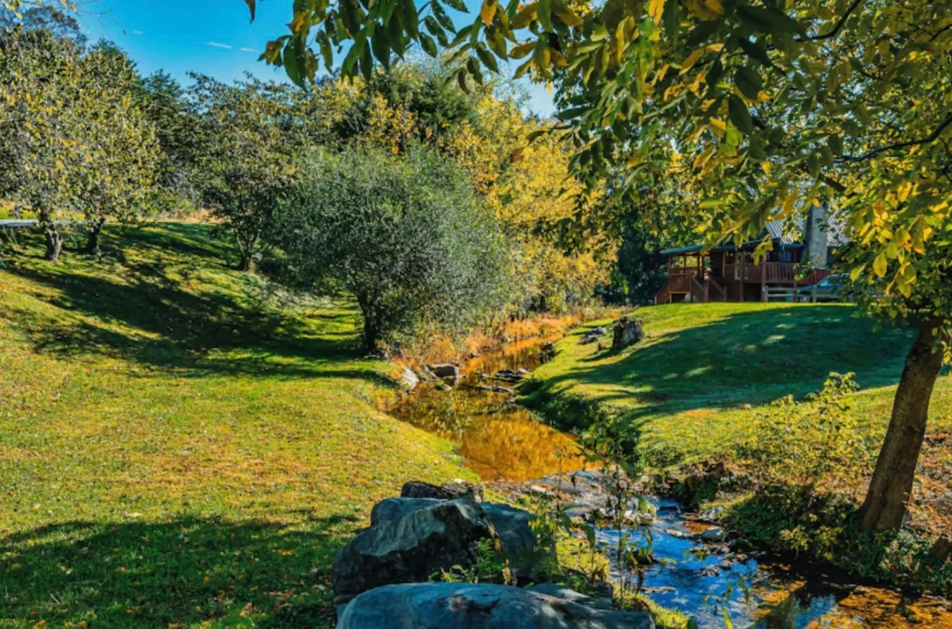 Cabin By The Creek